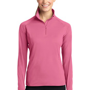 Ladies Sport Wick ® Stretch 1/2 Zip Pullover